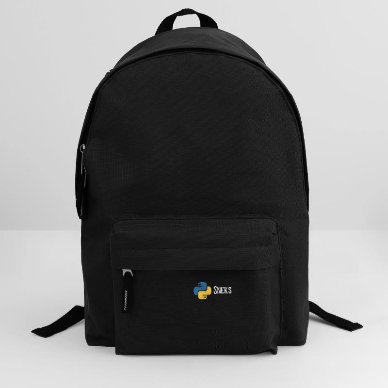 Funny Python Programmer Programming Distressed Backpack