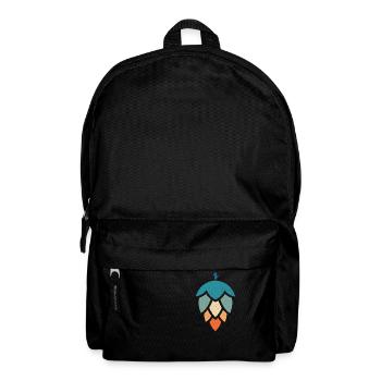 Vintage hop - beer brewing - home brewer - Backpack - black - Front