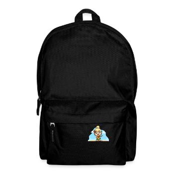 Hula Hawai Mädchen mit Bastrock Girarre Aloha - Rucksack - Schwarz - Vorne