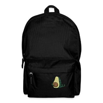 Avocado Butt Funny Avocado Lover Gift - Backpack - black - Front