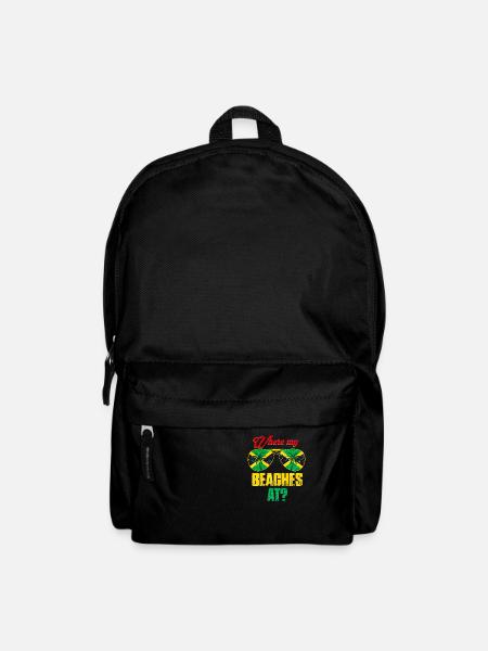 Jamaica Caribbean Vacation Jamaica Rasta Reagge - Backpack - black