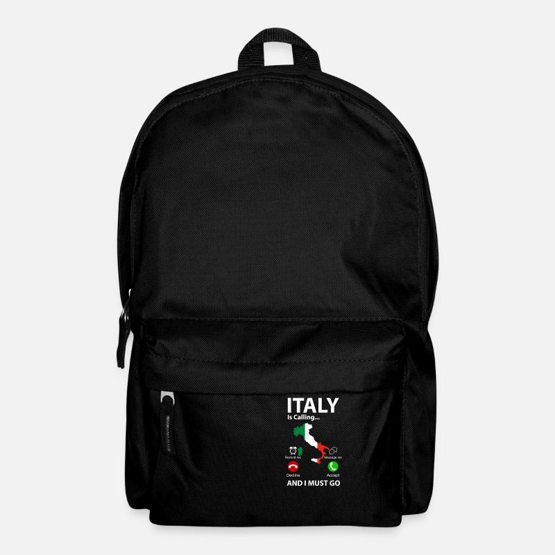 Italien - Rucksack - Schwarz