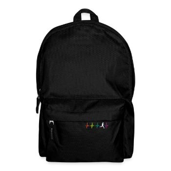 Triathlon Rainbow Heartbeat - Backpack - black - Front