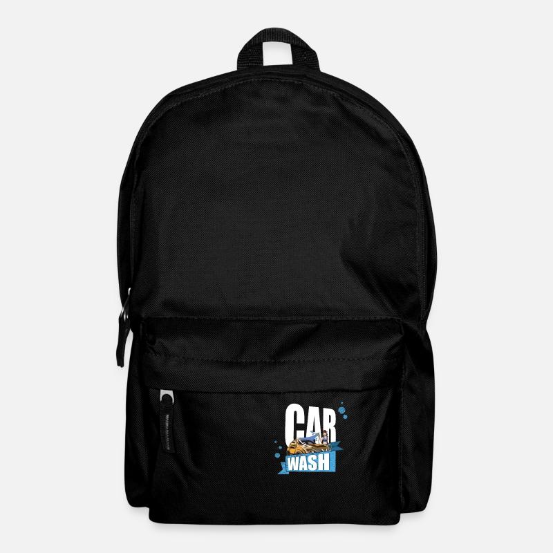 Lass dein Auto glänzen - Rucksack - Schwarz