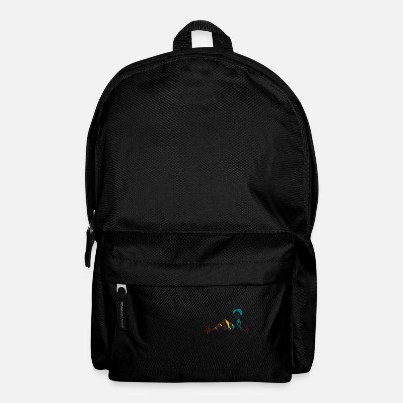 Paragliding paraglider gift - Backpack - black