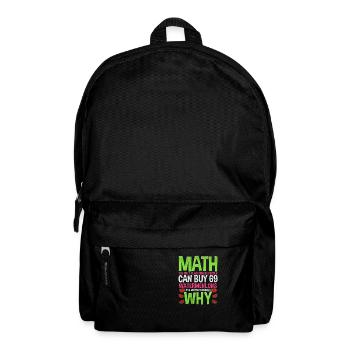 maths - Backpack - black - Front