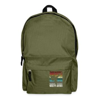 Taekwondo Taekwondo For martial artists - Backpack - olive green - Front