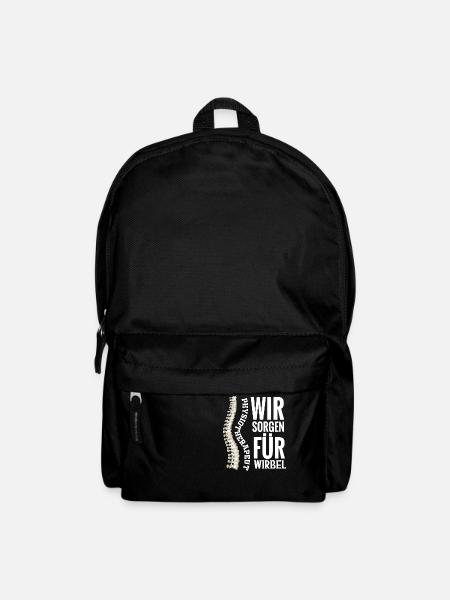 Physiotherapeut Physio Geschenk Physiotherapie - Rucksack - Schwarz