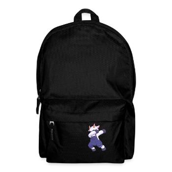 dab dabbing goat goat goat farm - Backpack - black - Front