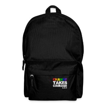 Politics saying - Backpack - black - Front