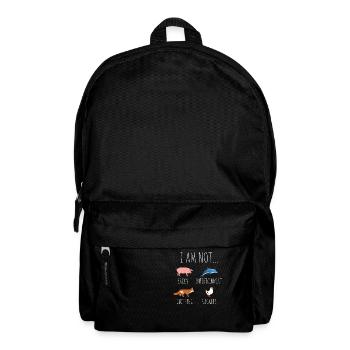 Animal Welfare Statement Animal Rights Activist Animal Lover - Backpack - black - Front