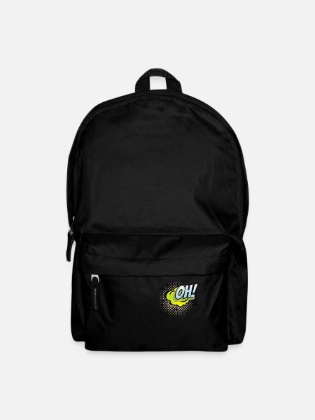 Cool 90s design OH! - Backpack - black