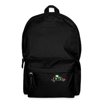 HEARTBEAT TRACTOR - Backpack - black - Front