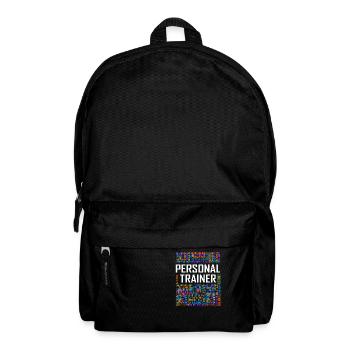 Personal Trainer - Words - Backpack - black - Front