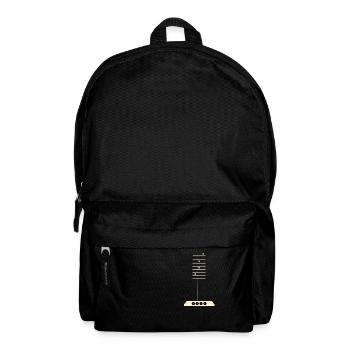 Bass Guitar Fret Musician Bass Guitar Lover Gift - Backpack - black - Front