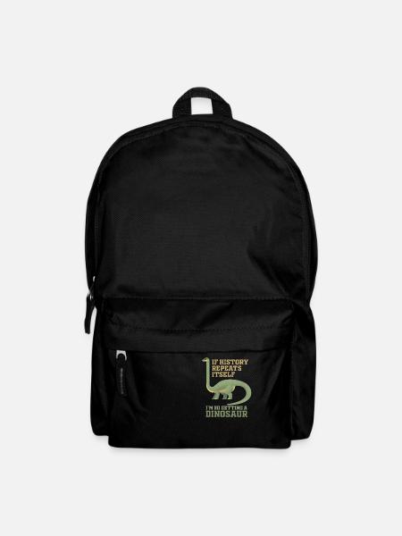 Si l'histoire se répète, je le ferai - Sac à dos - noir