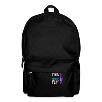 BDSM Bondage Sex Anal Plug Dildo Vibrator Sub - Backpack - black - Front