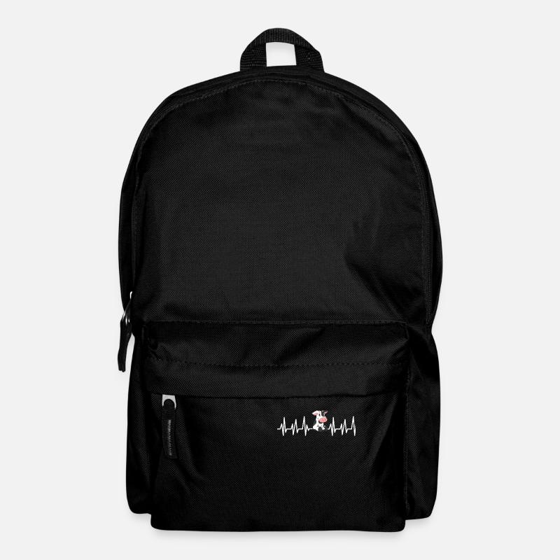 Kuh - Rucksack - Schwarz