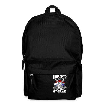 Netherlands Oranje Amsterdam Dutch flag Holland - Backpack - black - Front