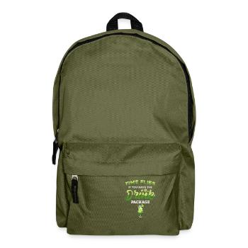 1st Cruise design gift for first time cruisers - Backpack - olive green - Front