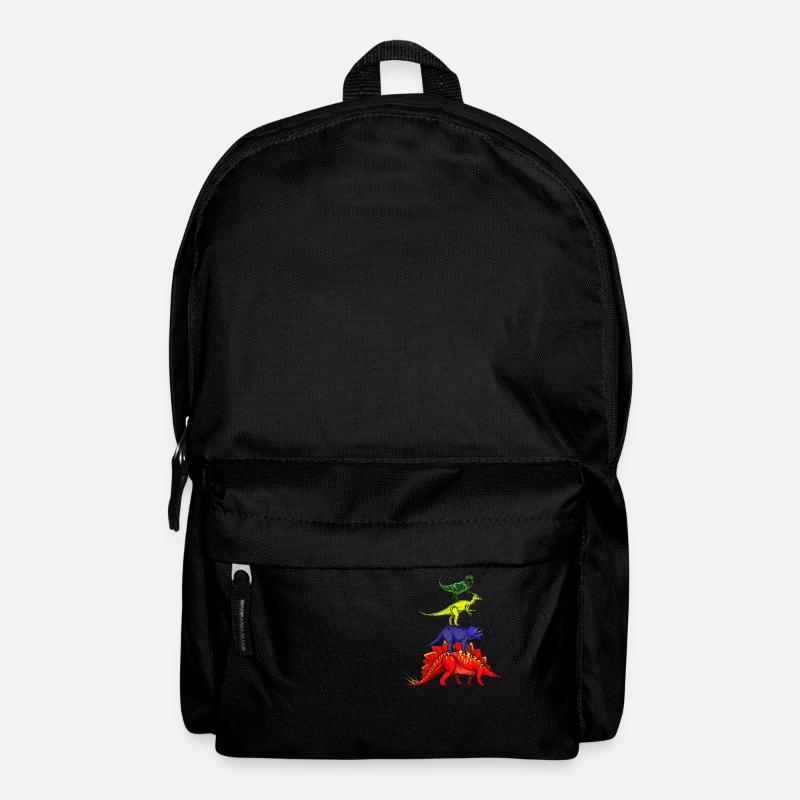 Dino Dinosaurier - Rucksack - Schwarz