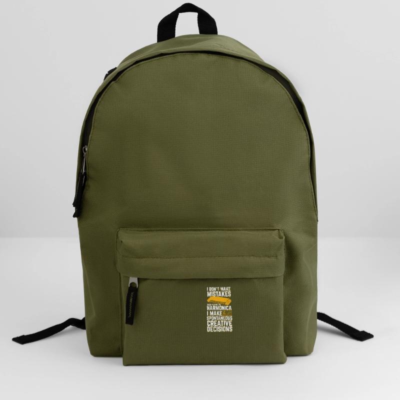 Harmonica harmonica player gift Backpack