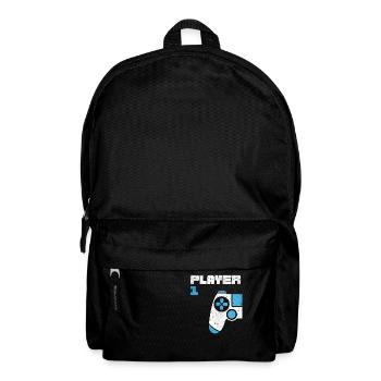 Player 1 Player 2 Gamer Partnerlook - Sac à dos - noir - Devant