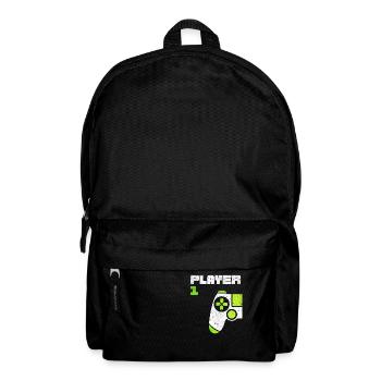 Player 1 Player 2 Gamer Partnerlook - Sac à dos - noir - Devant