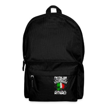 Italy - Backpack - black - Front