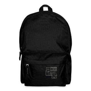 Black Roses Aesthetic Clothing Soft Grunge Clothes - Backpack - black - Front