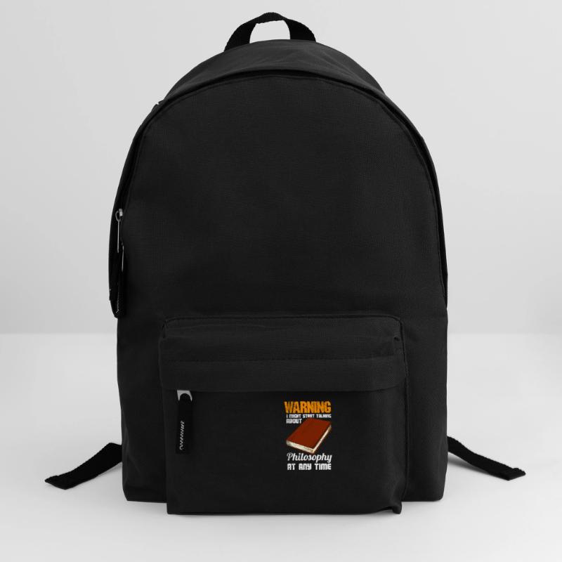 Philosophy Thinker Freethinker Philosopher Backpack