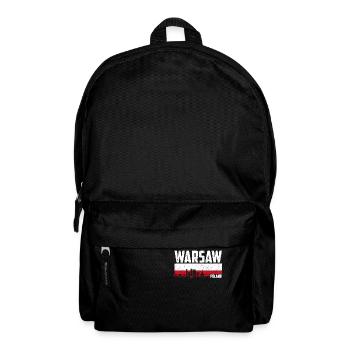 Varsovie Pologne - Sac à dos - noir - Devant
