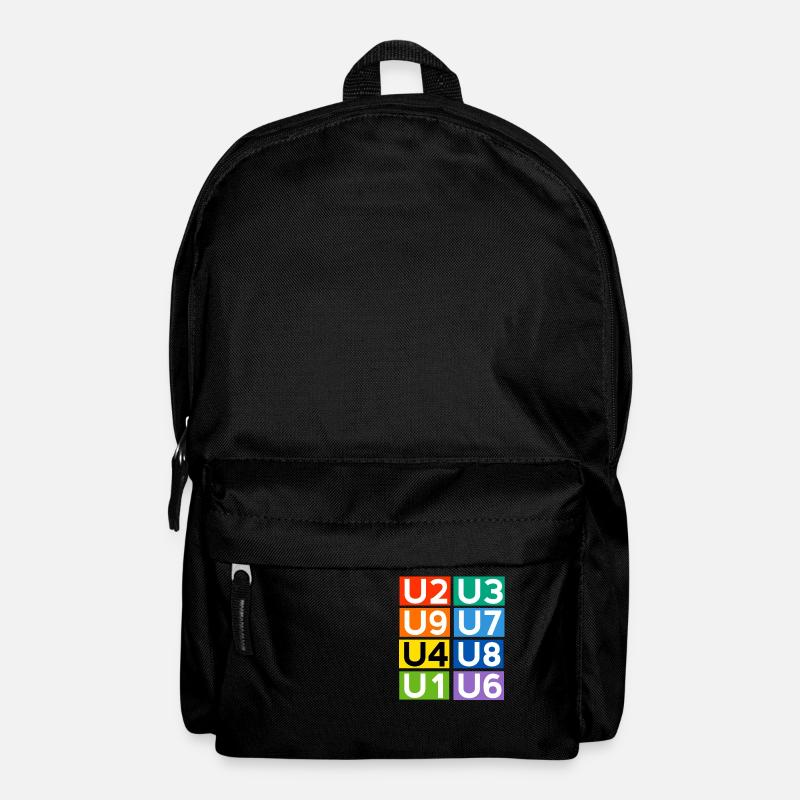 Berliner U-Bahn - Rucksack - Schwarz