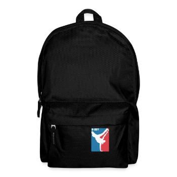 Breakdance B-Boy Hip-Hop und Funk - Rucksack - Schwarz - Vorne