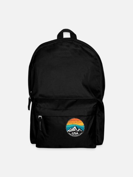 Allgäu USA Unser Schönes Allgäu Berge Wandern - Rucksack - Schwarz