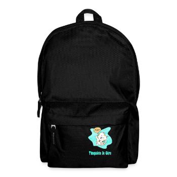 T'inquiète Je Gère, original Meow chat kawaii - Sac à dos - noir - Devant
