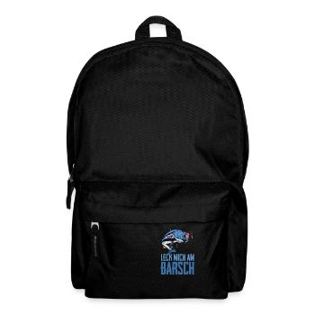 Angeln Barsch - Rucksack - Schwarz - Vorne