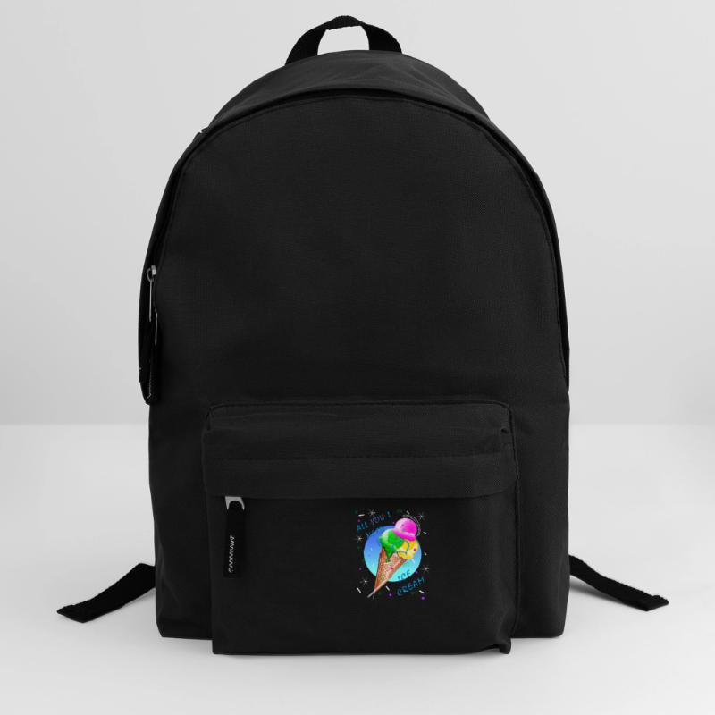 Eis Eiscreme Eissorten Eismaschine Vanilleeis Rucksack