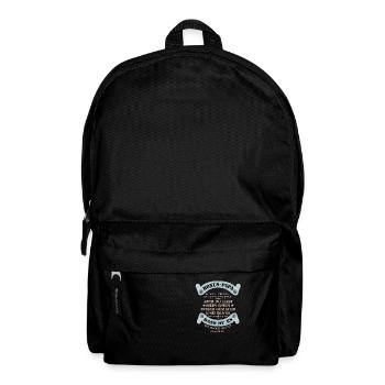 Stiefpapa outfit Stiefvater Bonus Papa Spruch - Rucksack - Schwarz - Vorne