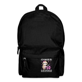 Ich hasse es mit 50 so gut auszusehen 50. Jahre - Rucksack - Schwarz - Vorne