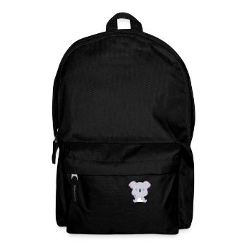 Koala Mittelfinger - Rucksack - Schwarz - Vorne