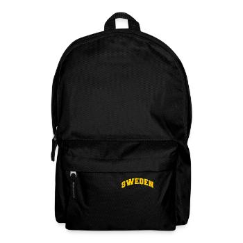 Suède cadeau de Stockholm suédois Malmö Fika - Sac à dos - noir - Devant