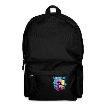 Gymnastique filles - Sac à dos - noir - Devant
