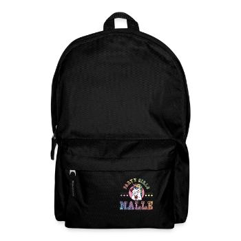 malle party crew unicorn girls - Backpack - black - Front