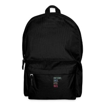 Awesome seit April 1973 - Rucksack - Schwarz - Vorne