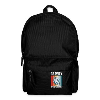 Beinbruch Design für einen Freund mit einem - Rucksack - Schwarz - Vorne