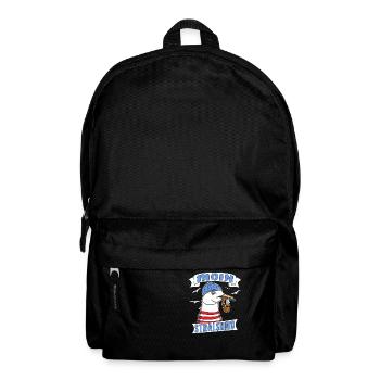 MÖWE MOIN STRALSUND - Rucksack - Schwarz - Vorne