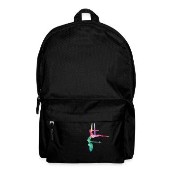 Aerial Yoga Akrobatik Sport Aerialist Gymnastik - Rucksack - Schwarz - Vorne