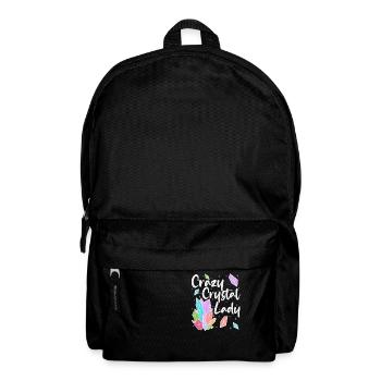 Crystal Healing Geology Geologists Gems Minerals - Backpack - black - Front