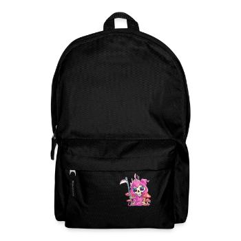 Kawaii Grim Reaper Skull Pastel Goth Cute Creepy D - Backpack - black - Front